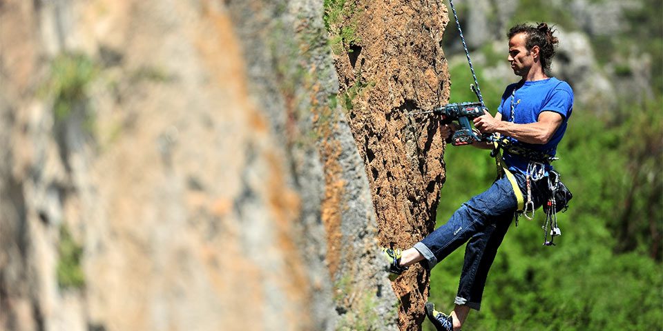 A climber needs the best tools on a harsh mountain environment