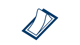 A blue Bosch Professional tool lies on a white background.