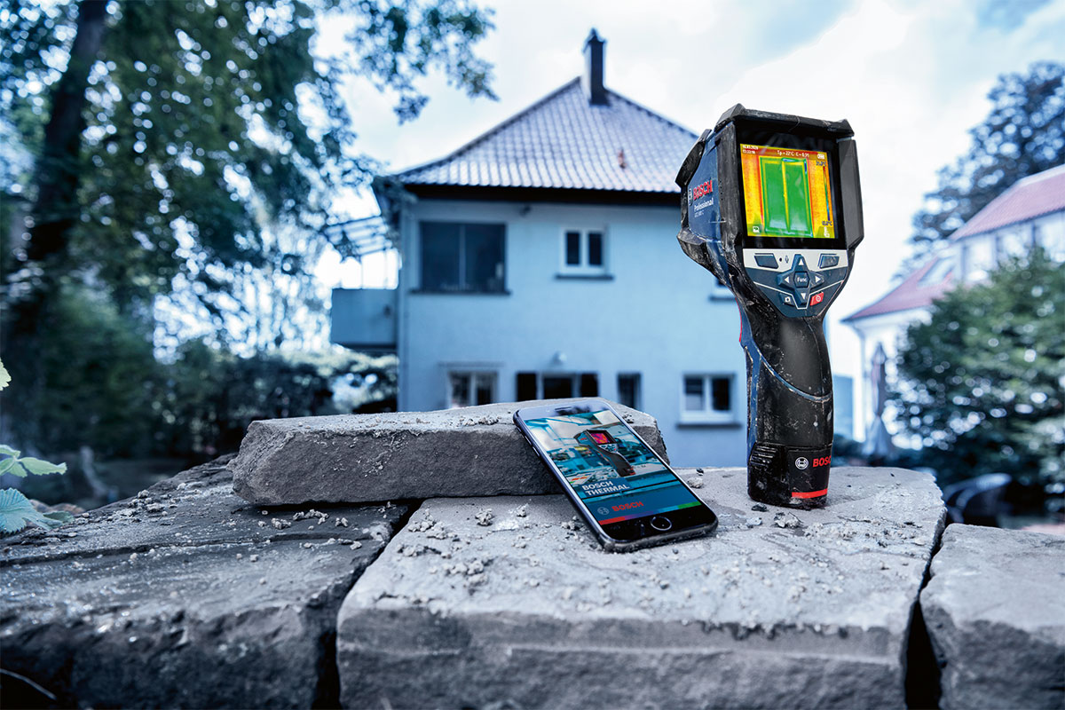 Bosch temperature measuring tools